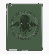 In his house at R'lyeh dead Cthulhu waits dreaming iPad Case/Skin
