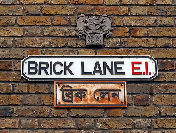 Brick lane, E1,London,sign