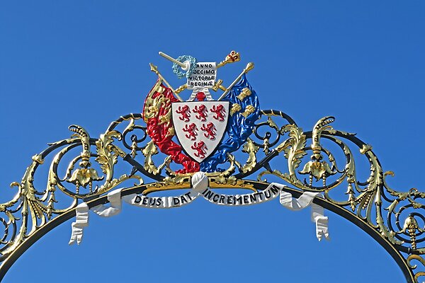 Warrington Golden Gates, Cheshire,England, UK