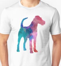 Irish Terrier in watercolor Unisex T-Shirt