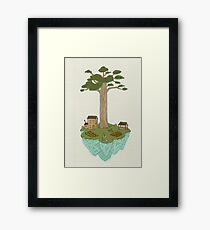 Totara House - Small Worlds Framed Print