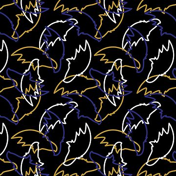 Download Baltimore Ravens Front Face Logo Art Wallpaper