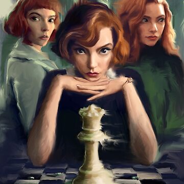 The Queen's Gambit Poster for Sale by Anqi-Art