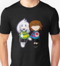 Undertale Asriel and Frisk Together Unisex T-Shirt