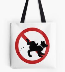 stop dog Tote Bag