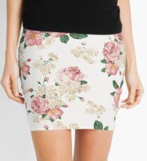 Floral Skirt Mini Skirt