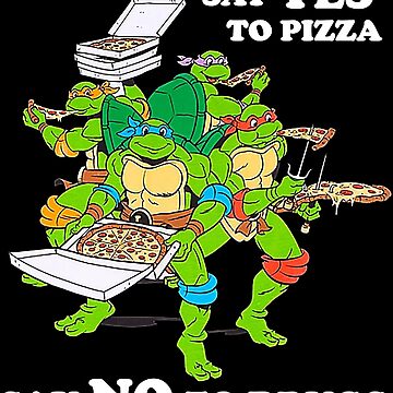 VTG 90s Teenage Mutant Ninja Turtle Pizza Eating Machine T-Shirt