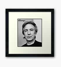 Alan Rickman Framed Print