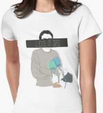 Love is Dead Women's Fitted T-Shirt