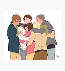 gangsey group hug Photographic Print