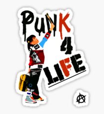 Punky "Punk 4 Life" Brewster Sticker