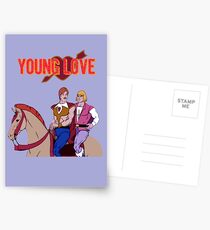 Young Love (He-Man and Bow) Postcards