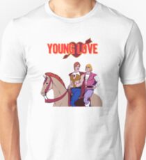 Young Love (He-Man and Bow) Unisex T-Shirt