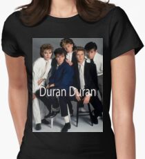 Vintage Duran Duran Band by jebrak Fitted T-Shirt