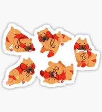 Mabari Pile Sticker