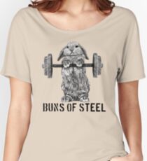 Buns of Steel (Light) Women's Relaxed Fit T-Shirt