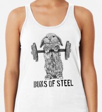 Brötchen aus Stahl (Licht) Racerback Tank Top