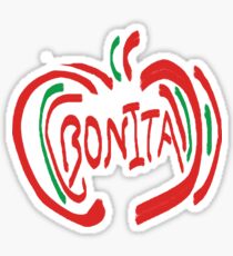 Bonita Apple Sticker
