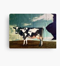 Surreal Bovine Atlas Canvas Print