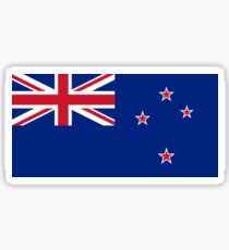 New Zealand Flag - NZ All Black T-Shirt World Cup Sticker Sticker