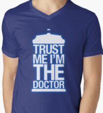 Trust Me , I'm The Doctor Men's V-Neck T-Shirt