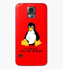 LINUX FEEL THE FREEDOM... Case/Skin for Samsung Galaxy