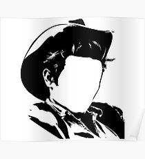 James - vacant expression Poster