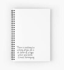 Writing Spiral Notebook