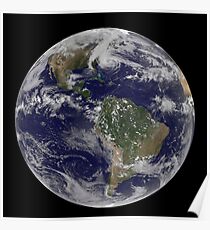 Hurricane Sandy along the East Coast of the United States. Poster