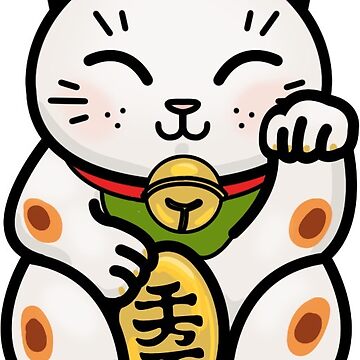 Artwork thumbnail, Maneki Neko Japanese Lucky Cat by thesushitimes