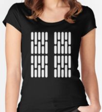 Star Wars: Light Panels Women's Fitted Scoop T-Shirt