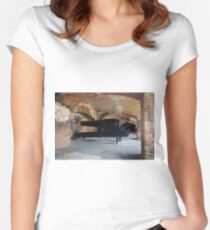 American Civil War Cannon Women's Fitted Scoop T-Shirt