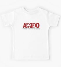 Aikido So rolle ich Kinder T-Shirt