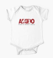 Aikido That's How I Roll One Piece - Short Sleeve
