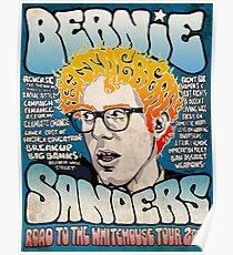 Bernie Sanders Road To The Whitehouse Tour 2016 Poster