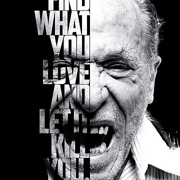 Charles Bukowski ))(( Poet and Novelist Fan Design Photographic Print for  Sale by acquiesce13