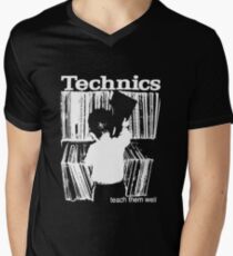 technics 1 Men's V-Neck T-Shirt