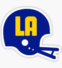 Los Angeles Blue & Yellow Football Team - Blue Helmet Sticker