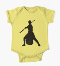 Rey - Fighting Stance Silhouette One Piece - Short Sleeve