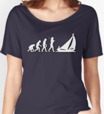 Evolution Sailing 01 by Stencil8 Women's Relaxed Fit T-Shirt
