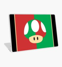 Mario'S mushroom Laptop Skin