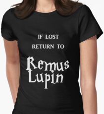 If Lost Return to Remus Lupin Women's Fitted T-Shirt