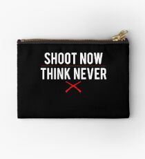 Ash Vs. Evil Dead - Shoot Now, Think Never - White Clean Studio Pouch