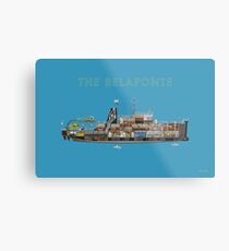 The Belafonte - The Life Aquatic Metal Print