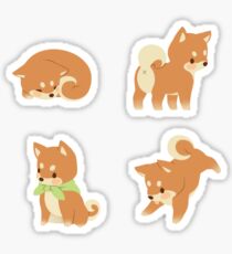 Tiny Shibas Sticker