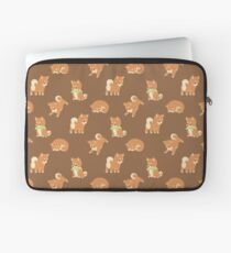 Tiny Shibas Laptop Sleeve