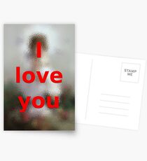 I love you Postcards