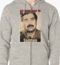 Saddam Hussein Zipped Hoodie