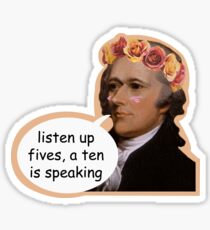 Hamilton II Sticker