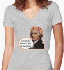 Hamilton II Shirt mit V-Ausschnitt